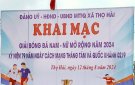 XÃ THỌ HẢI KHAI MẠC CÁC HOẠT ĐỘNG VHVN-TDTT CHÀO MỪNG 79 NĂM CÁCH MẠNG THÁNG 8 VÀ QUỐC KHÁNH 2/9