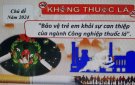 HƯỞNG ỨNG NGÀY THẾ GIỚI KHÔNG THUỐC LÁ 31/5, TUẦN LỄ QUỐC GIA KHÔNG THUỐC LÁ 25 - 31/5/2024