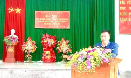 Hội nghị tổng kết công tác QP-AN năm 2024, phương hướng nhiệm vụ QP-AN năm 2025